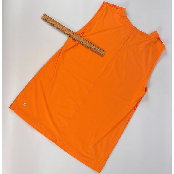 LULULEMON Athletica Womens Stretch Logo Athletic Muscle Tee Tank Top Size 2 - Picture 8 of 9